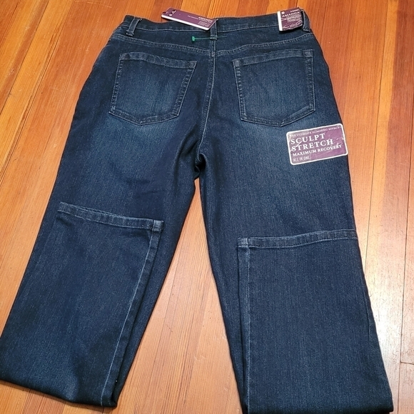 Gloria Vanderbilt Amanda Heritage Fit Tapered leg Classic Rise Jean 8 Short - Picture 10 of 12